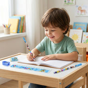 Kids 5 In 1 Stationery Kit With Cartoon Style Carry Bag thumbnail 2