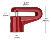 1514 Wheel Padlock Disc Lock Security For Motorcycles Scooters Bikes thumbnail 7
