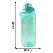 2 Litre Large Capacity Leakproof Sports Water Bottle (1 Pc) thumbnail 4