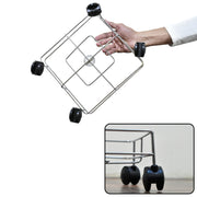 2787 Ss Square Oil Stand For Carrying Oil Bottles And Jars Easily Without Any Problem. thumbnail 6