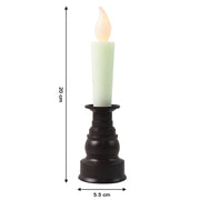 Premium Led Flameless Candle With Holder (1 Pc) thumbnail 2