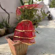 Premium Tulsi Vastra Pooja Cloth  2-piece Set thumbnail 3