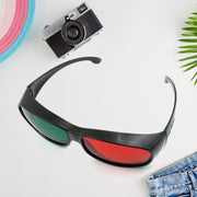 8774 Uv Protected Round Sunglasses 3d Classic Sunglasses For Men  Women Lightweight Both Outdoor And Indoor Use (1 Pc ) thumbnail 1