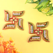 Decorative Swastik Sticker (2pc Set) thumbnail 1
