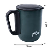 Supermom Metallic Stainless Steel Insulated Mug With Lid Approx 300ml (1 Pc) thumbnail 2