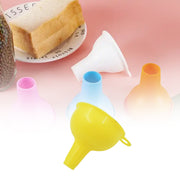 Silicone Funnel For Pouring Oil Sauce Water Juice And Small Food-grainsfood Grade Silicone Funnel thumbnail 3