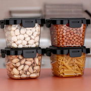 Plastic Food Storage Containers With Lid (4 Pcs Set  500 Ml) thumbnail 1