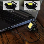 4035 Rechargeable Keychain Mini Flashlight With 4 Light Modesultralight Portable Pocket Light With Folding Bracket Bottle Opener And Magnet Base For Camping Walking thumbnail 4
