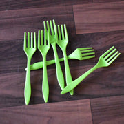 2839 Small Plastic 6pc Serving Fork Set For Kitchen thumbnail 4