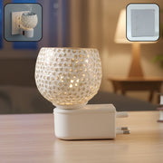 Premium Plug-in Star Cut Glass Aroma Diffuser Night Lamp (1 Pc) thumbnail 1