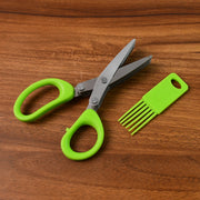 Premium 5-blade Multipurpose Kitchen Scissors With Cleaning Comb thumbnail 6