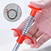 Flexible Spring Drain Cleaning Tool With Hand Grip (1 Pc  298 Cm) thumbnail 4