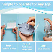 4985 10pcs Shower Nozzle Cleaning Brush Reusable Multifunctional Shower Head Anti-clogging Small Brush thumbnail 5