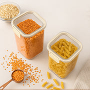 Apex Press N Lock Airtight Kitchen Storage Container Set (2pc1400ml) Approx thumbnail 3