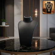Premium Black Necklace Display Stand Mannequin Bust (1 Pc  15x11 Cm) thumbnail 1