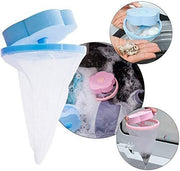 1446 Washing Machine Floating Filter Lint Mesh Bag Net Pouch Hairlint Catcher thumbnail 1
