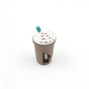 2in1 3d Cute Coffee Or Ice Cream Shape Sharpner Like Rotary Manual Pencil Sharpener For Kids  Ice Cream Style Office School Supplies Back To School Gift For Studentskids Educational Stationary Kit Bday Return Gift thumbnail 3
