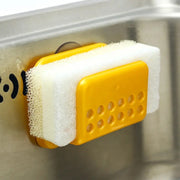 4112 Self Adhesive Sponge Holder No-drilling Soap Holder For Shower Bathroom Kitchen Sponge Holder - Kitchen Sink Organizer - Sink Caddy - Soap Holder - Spoon Rest - Multipurpose Use thumbnail 5