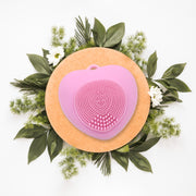 6996 Waterproof Face Wash Brush Face Scrubber Facial Cleansing Brush Exfoliating Silicone Face Hot Compress Scrubber Cleaning For Deep Skin Care Heart Shaped For Women For Home thumbnail 1