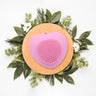 6996 Waterproof Face Wash Brush Face Scrubber Facial Cleansing Brush Exfoliating Silicone Face Hot Compress Scrubber Cleaning For Deep Skin Care Heart Shaped For Women For Home