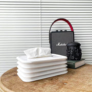 17576 Tissues Holder Silicone Simple Tissue Box Tissues Cylinder Tissues Cube Box Tissue Holder For Bathroom Office Car Bedroom For Bathroom Room Office Car thumbnail 6
