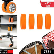 Luggage Wheel Covers 8  4 Pcs Luggage Wheel Covers For Suitcase Reduce Noise For Travel Luggage Suitcase Silicone Suitcase Wheels Cover For Protect Suitcase Wheels (8 Pcs  4 Pc Set) thumbnail 6