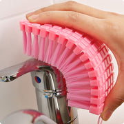 Flexible Plastic Cleaning Brush For Home Kitchen And Bathroom thumbnail 2