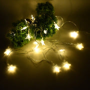 Usb Powered 20 Led Decorative Star String Fairy Lights thumbnail 6