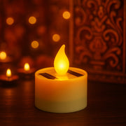 Solar Powered Led Flameless Candle Light (1 Pc) thumbnail 4