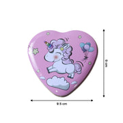 Heart Shaped Unicorn Printed Multipurpose Storage Box (1 Pc) thumbnail 4