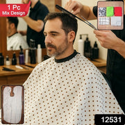 Professional Barber Hair Cutting Cape (1 Pc) thumbnail 5