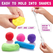 Kids 12 Color Antibacterial Super Clay Set For Creative Play (1 Set) thumbnail 3