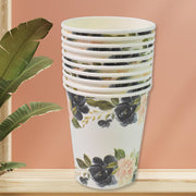 Disposable Paper Cups Disposable Tea Coffee Cups (10 Pcs Set  Mix Color  Design) thumbnail 2