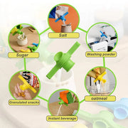 Packet Pourer  Sealer Clip - (4 Pc) thumbnail 2