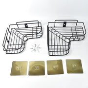 Metal Shower Shelf Shower Shelf Without Drilling (2 Pc) thumbnail 3