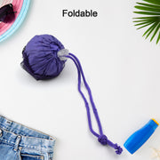 7741 Foldable Bag Cute Rose Shape Cover Reusable Bag Naylon Bag Nylon Shopping Carry Bags Large Reusable Foldable Bag Eco Friendly Shopping Folds To Pocket Size Tote Grocery Shoulder Handbag Travel Bag (1pc) thumbnail 4