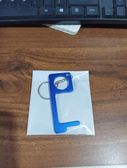 Metal Key Shape Keychain Door Opener Tool (1 Pc) thumbnail 6