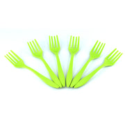 2839 Small Plastic 6pc Serving Fork Set For Kitchen thumbnail 6