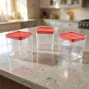 3 Piece Airtight Food Storage Container Set (1 Set  350 Ml) thumbnail 5