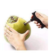 0854 Premium Quality Stainless Steel Coconut Opener Tooldriller With Comfortable Grip thumbnail 1