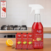 Pollic Kadam Concentrated Kitchen Surface Cleaner Refill Kit With Spray Bottle thumbnail 6