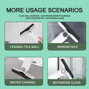4707 Portable Self-squeeze Short Mop Mini Hand Wash-free Strong Absorbent Mop With 1 Cotton Head Cleaning Sponge For Bathroom Kitchens Table thumbnail 2
