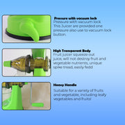 Supermom Manual Multi-functional Fruit And Vegetable Juicer (1 Pc) thumbnail 4