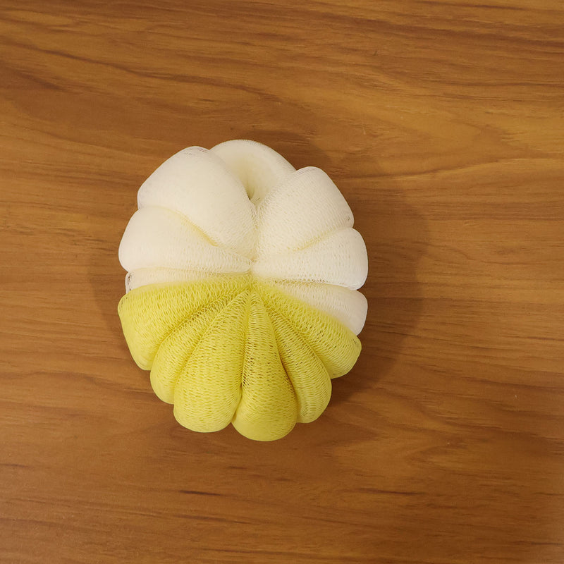 Dual Color Soft Mesh Bath Loofah Body Scrubber (1 Pc)