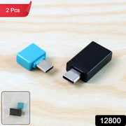 Usb Micro  Type-c  To Usb-a Otg Adapter - (2 Pc  Set) thumbnail 6