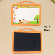 2-in-1 Double-sided Write And Wipe Educational Drawing Board For Kids (1 Set) thumbnail 6