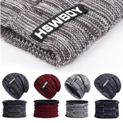 6066 Ultra Soft Unisex Woollen Beanie Cap Plus Muffler Scarf thumbnail 4