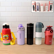Stainless Steel Water Bottles 500 Ml Approx (Mix Design  Color  1 Pc) thumbnail 1