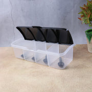 Kitchen Multipurpose Air-tight 4 Sections Storage Containers  Masala Box (1 Set) thumbnail 3