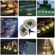 Solar Powered Led Garden Lights (4 Pc) thumbnail 5